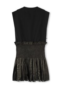 KARL LAGERFELD KIDS DRESS - Žerzejové šaty - noir/dore