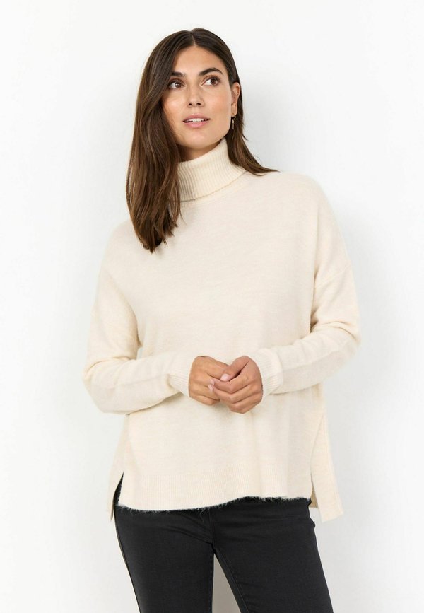 SC-NESSIE - Strickpullover - cream melange