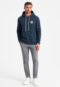 Ombre Jersey con capucha - navy