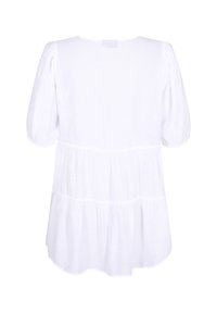 Zizzi MIT A-LINIE UND RELEMENT - Tunika - bright white
