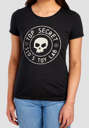 Disney, TOY STORY SID'S TOY LAB BADGE - Print T-shirt - black