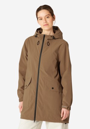 THERMAL09 - Halflange jas - mocca