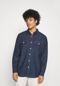 Levi's® - JACKSON WORKER - Vapaa-ajan kauluspaita - dark indigo Pienoiskuva 1