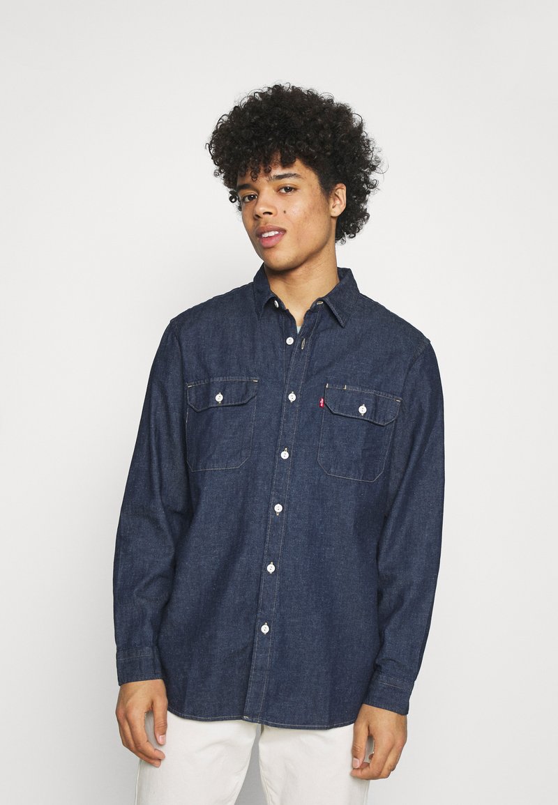 Levi's® - JACKSON WORKER - Vapaa-ajan kauluspaita - dark indigo, Suurenna