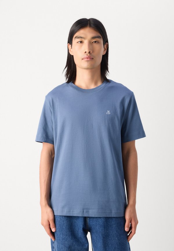 SHORT SLEEVE LOGO PRINT CREWNECK - Basic T-shirt - storm2