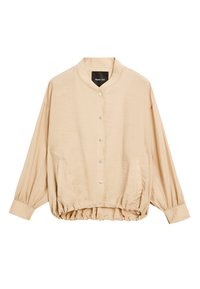 Massimo Dutti LOOSE-FITTING WITH DRAWSTRING DETAIL - Bomberjacka - beige