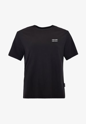 Kleinigkeit, GÖRLS EASYFIT SHÖRT KARMA KOMMT - Lihtne T-särk - black