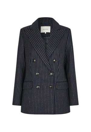 Kort kappa / rock - blue pinstripe