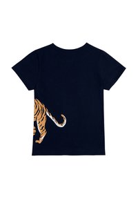 The Striped Cat SNEAKING TIGER - T-shirt print - navy