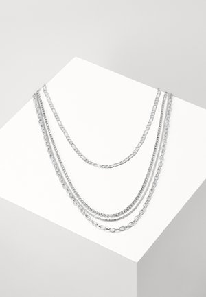 Urban Classics LAYERING NECKLACE VALERIA - Kaulakoru - silver-coloured