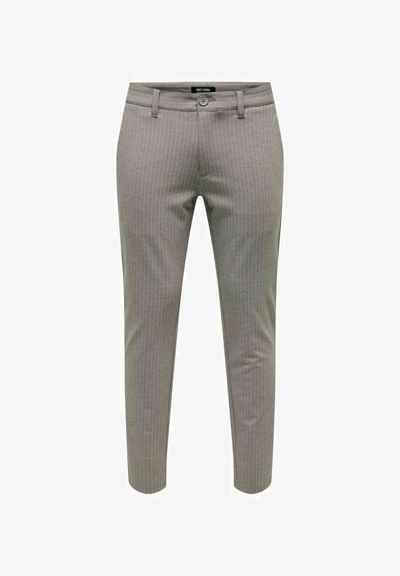 Only & Sons ONSMARK PANT STRIPE - Trousers - teak