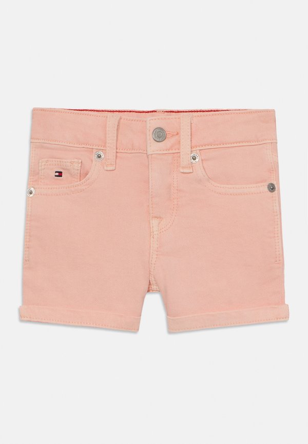 NORA - Denim shorts - coral ice4