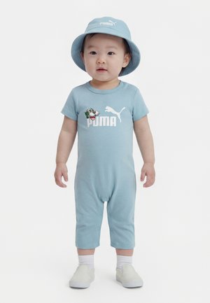 MINICATS NEWBORN ROMPER UNISEX SET - Kezeslábas - seafoam