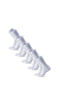LONG DISTANCE CREW 5 PACK - Calze sportive - white