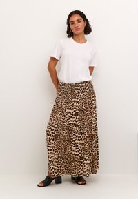 Kaffe - SMOCK  - Maxirock - classic leopard Thumbnail-Bild 1