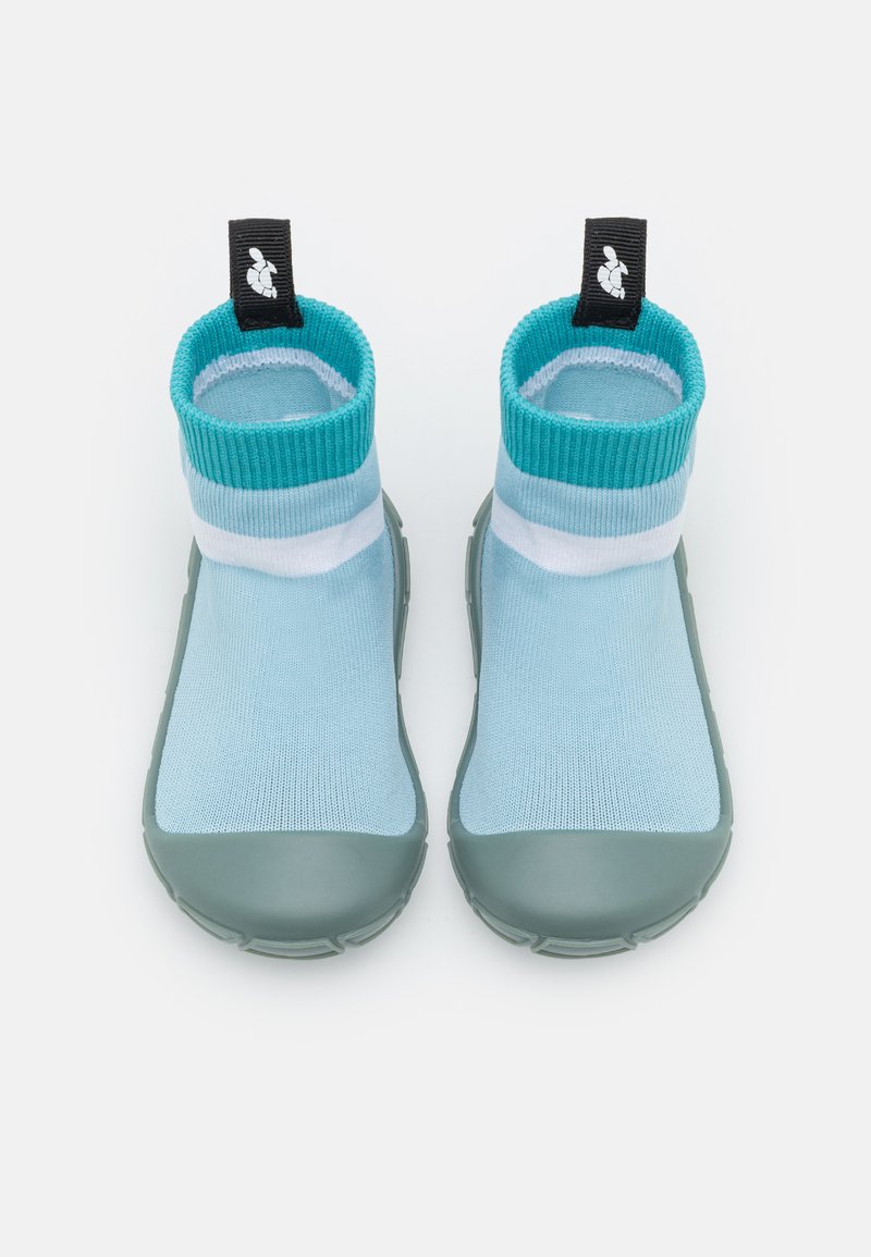 Turtl Socks In A Shell Unisex Chaussons Pour Bebe Surf Bleu Zalando Fr