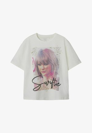 Name it T-shirt print - cloud dancer