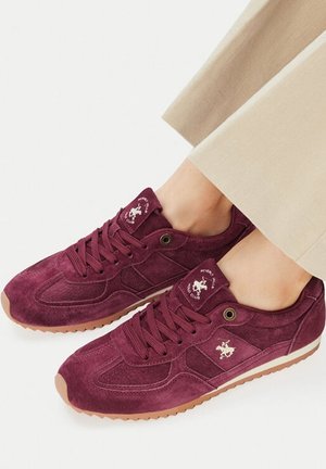 Beverly Hills Polo Club, BEVERLY HILLS POLO CLUB SNEAKERS WOMEN'S BURGUNDY 5907964285588 - Sneaker low - burgundy