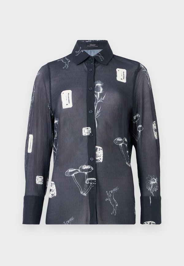 SHIRT RUSSEL DARK - Button-down blouse - dark multicolor3