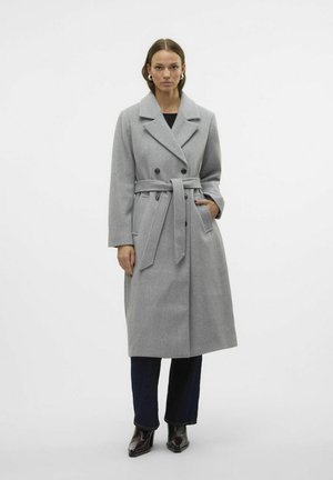 VMNORR - Trenchcoat - light grey melange