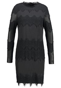 Cream Jerseyklänning - black