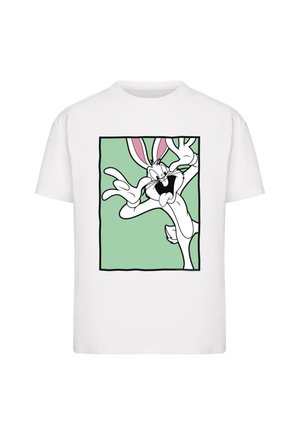 Merchcode, LOONEY TUNES BUGS BUNNY FUNNY FACE - Majica kratkih rukava s printom - white