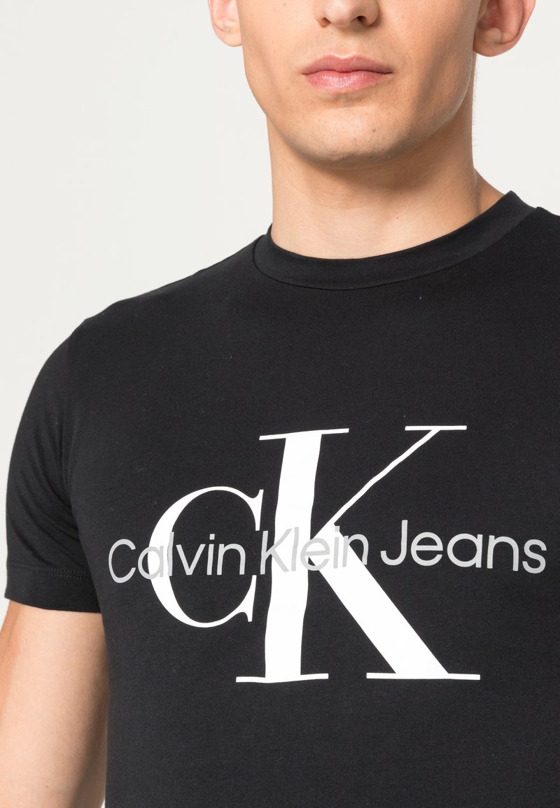 Calvin Klein CORE - Camiseta estampada - black/negro Zalando.es