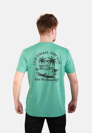 Freegun, T-shirt imprimé - vert
