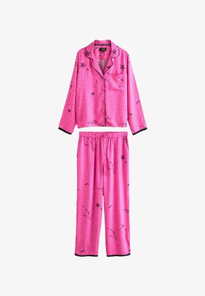 Rockett St George, REGULAR FIT - BUTTON THROUGH TATTOO SET - Pigiama - pink leopard