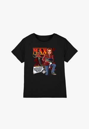 NETFLIX, STRANGER THINGS TALES FROM 85 MAX UNISEX - Print T-shirt - black