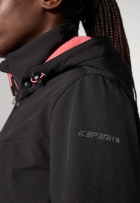 Icepeak BRENHAM - Veste softshell - black