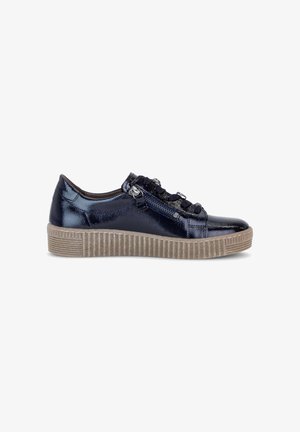 Gabor, GABOR SNEAKER LOW - Baskets basses - dark blue a silver