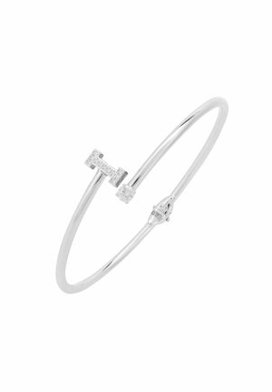 INITIAL BANGLE SILVER I - Bracelet - silver-coloured