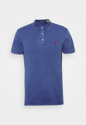 CUSTOM SLIM FIT SPA TERRY POLO SHIRT - Polo - light navy