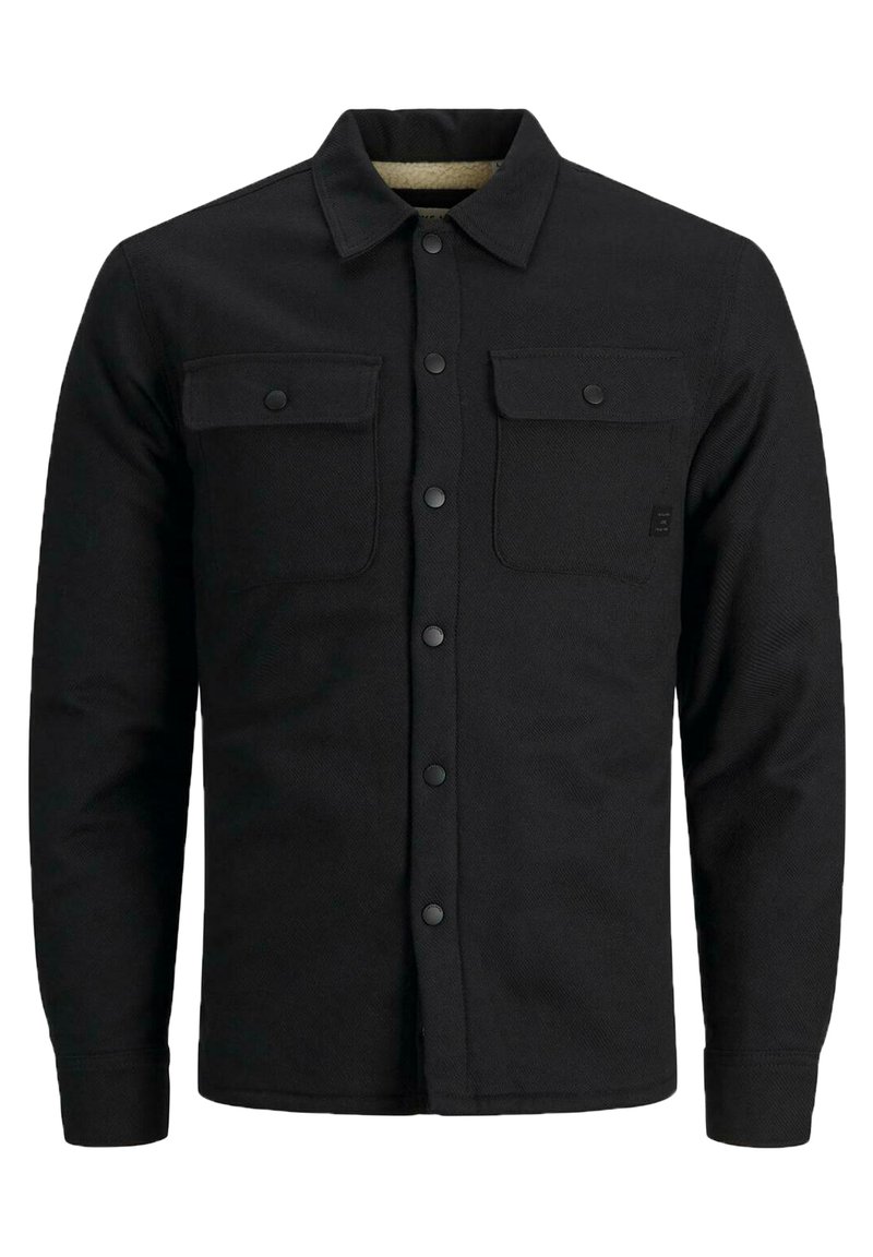 Herren Freizeithemden | Jack & Jones JCOKIRK TEDDY Hemd black/schwarz - QY33919 Herren Freizeithemden | Jack & Jones JCOKIRK TEDDY Hemd black/schwarz - QY33919