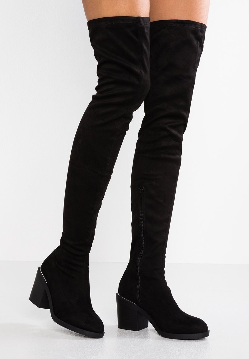 Topshop Over-the-knee boots - black