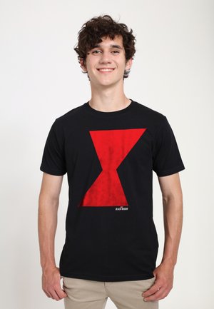 MARVEL WIDOW ICON - T-shirt imprimé - black