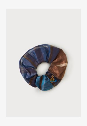 Vivienne Westwood, SCRUNCHIE SMALL - Αξεσουάρ μαλλιών - shiny blue/brown
