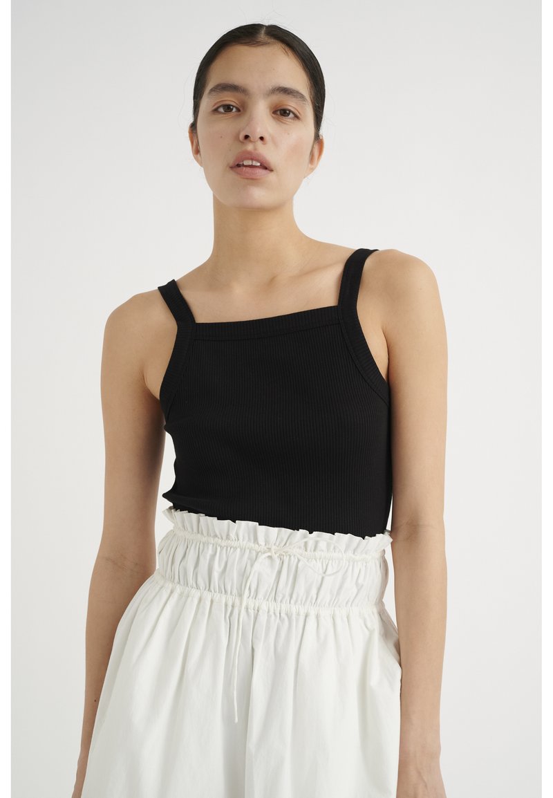 Damen T-Shirts | InWear DAGNAIW STRAP Top black/schwarz - UQ18518 Damen T-Shirts | InWear DAGNAIW STRAP Top black/schwarz - UQ18518