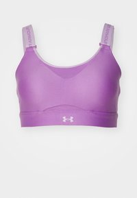 Under Armour INFINITY HIGH 2.0 BRA - High support sports bra - provence  purple/purple ace/purple 