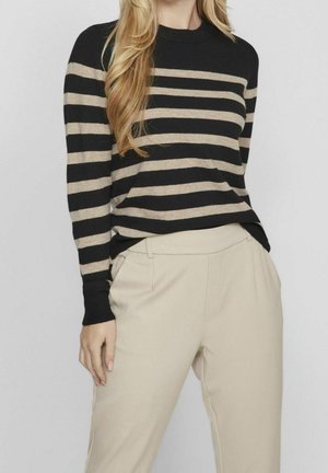 Pullover - mottled black
