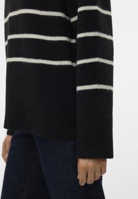 Vero Moda VMFLAWLESS O-NECK PULLOVER - Maglione - black