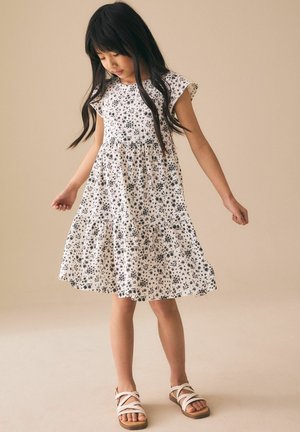 Next, Day dress - monochrome ditsy