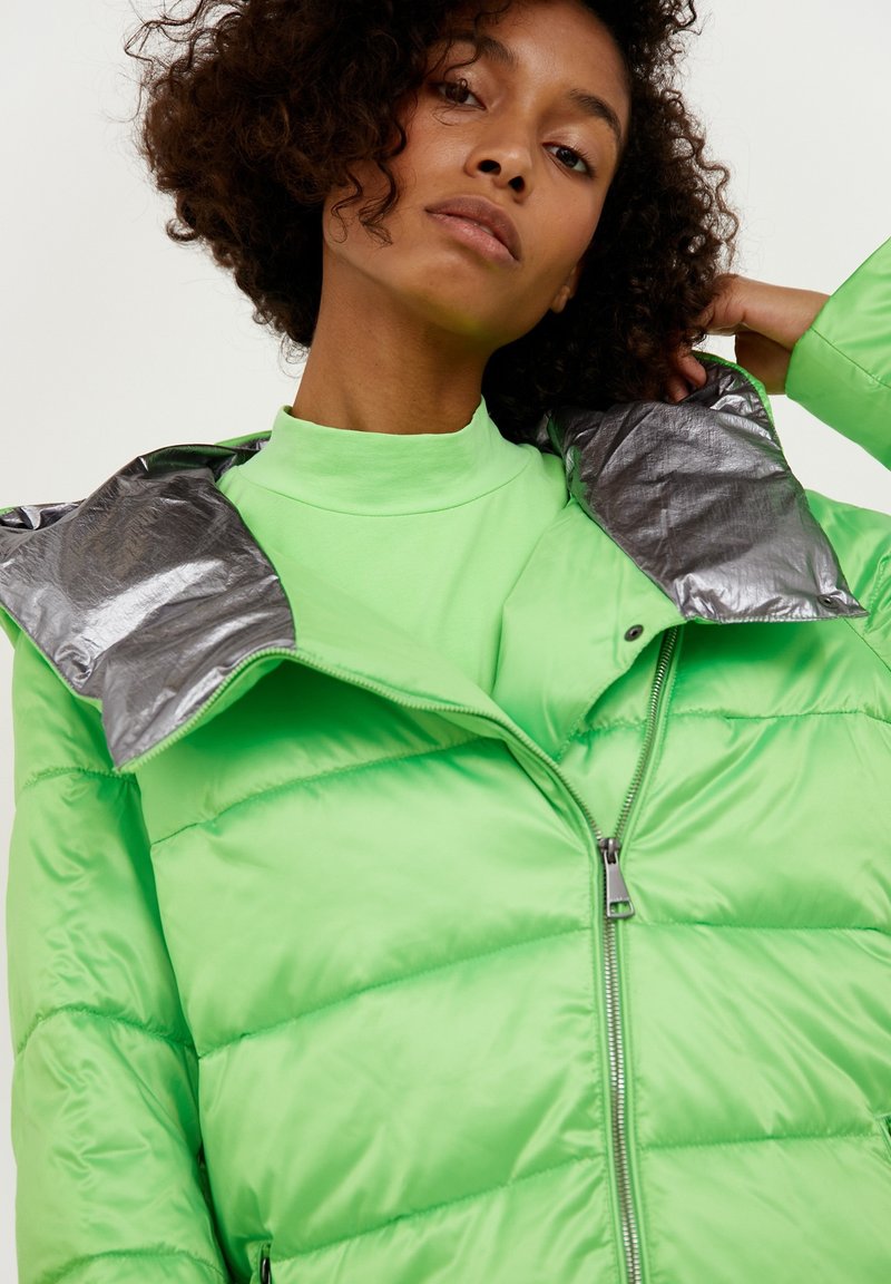 Damen Parkas | Finn Flare Wintermantel neon green/neongrün - RK59355 Damen Parkas | Finn Flare Wintermantel neon green/neongrün - RK59355