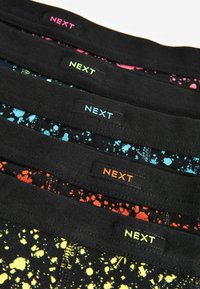Next SOFT WAISTBAND 5 PACK - Underkläder - black splat print