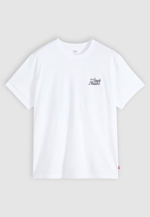 Levi's®, RELAXED FIT TEE - T-shirt con stampa - simple pleasures white plus