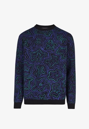 Cleptomanicx, FEINSTRICKPULLOVER SCRIBBLES - Jumper - black