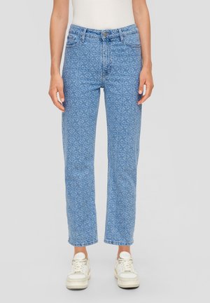 KAROLIN  REGULAR FIT HIGH RISE  - Straight leg jeans - blau