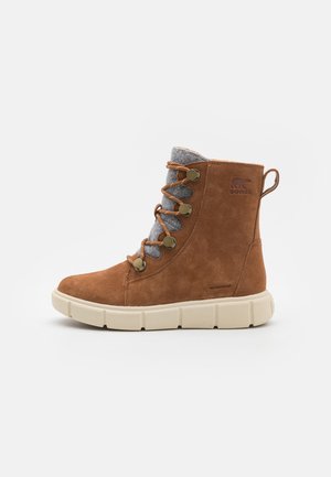 EXPLORER III JOAN WP - Lace-up ankle boots - tan/chalk