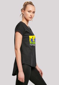 F4NT4STIC LONG CUT BATMAN POP ART - T-shirts med print - black